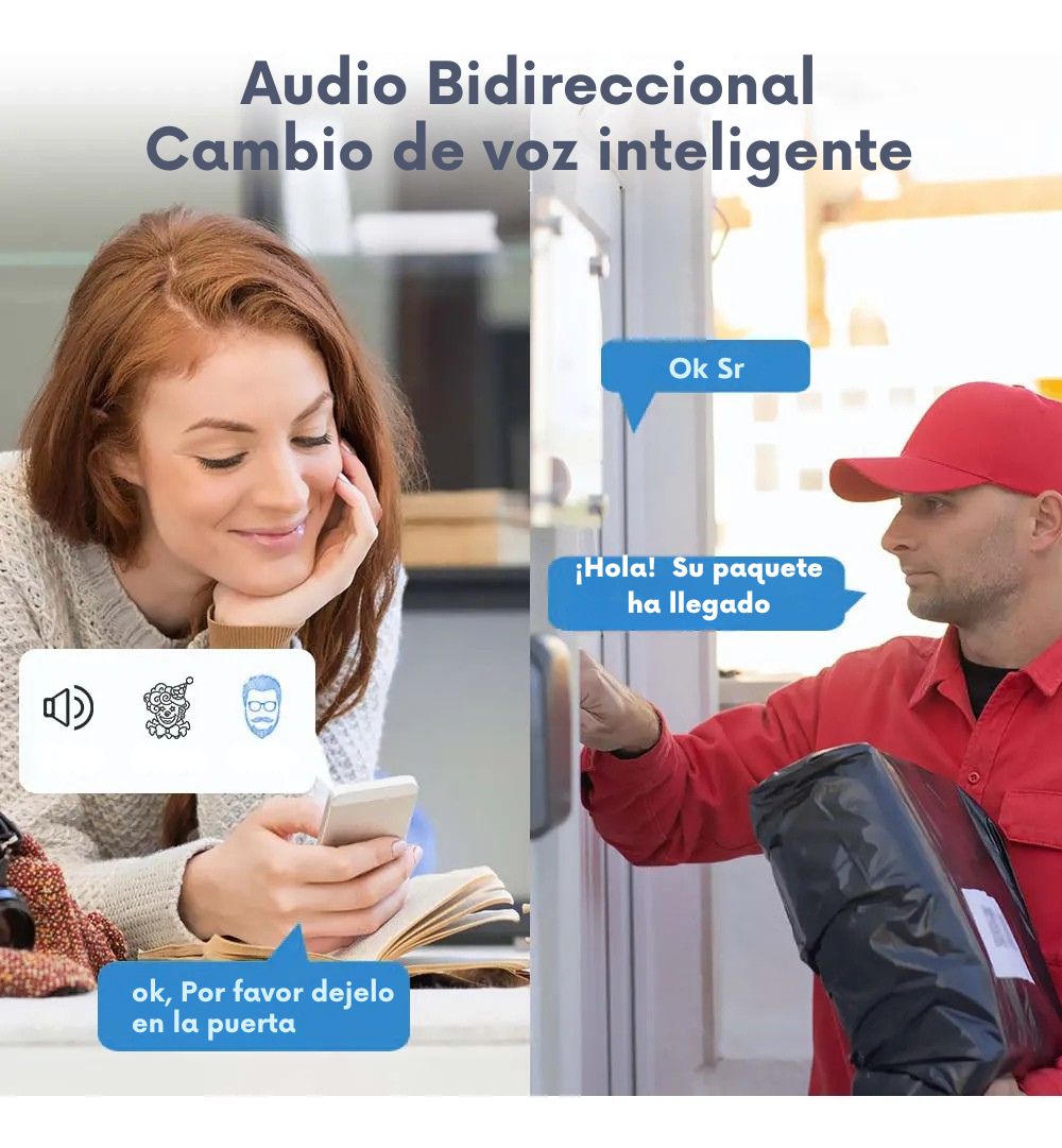 SmartDoor Cam™ – El timbre inteligente que protege tu hogar