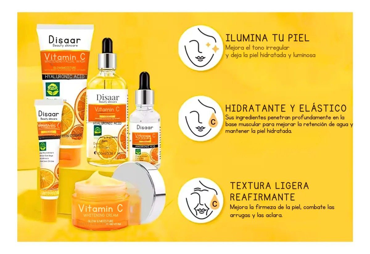 Set Completo Skin Care Vitamina C