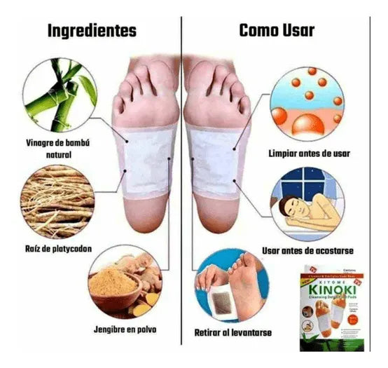 PARCHE DESINTOXICANTE KINOKI PACK 3 CAJAS