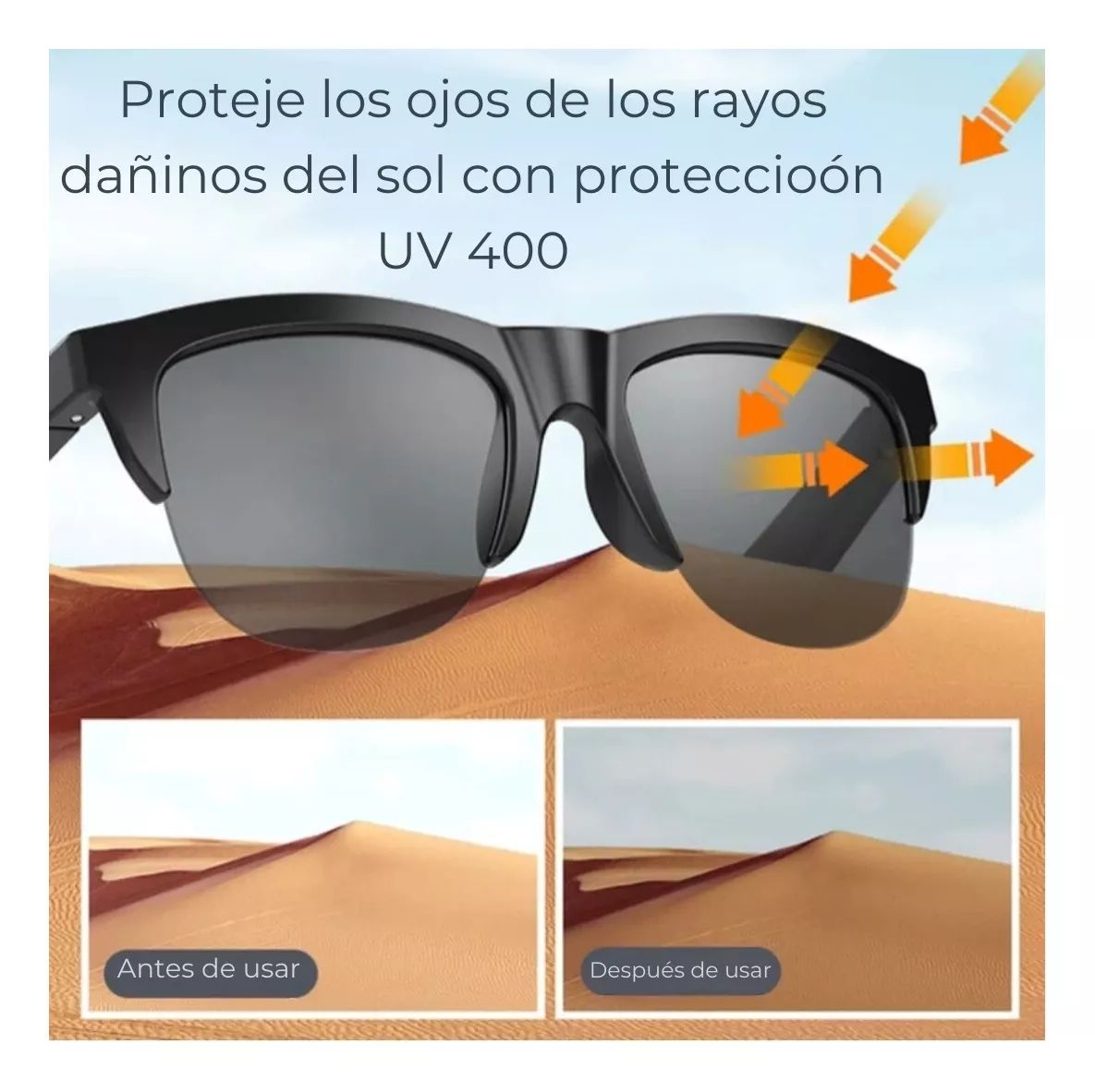 “Smart Glasses F-06 – Tecnología y Estilo en tu Mirada”