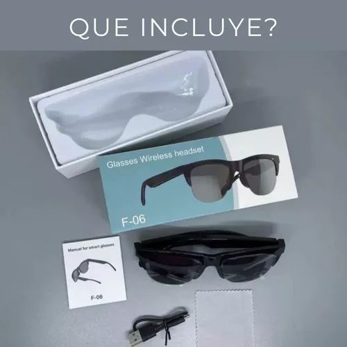 “Smart Glasses F-06 – Tecnología y Estilo en tu Mirada”