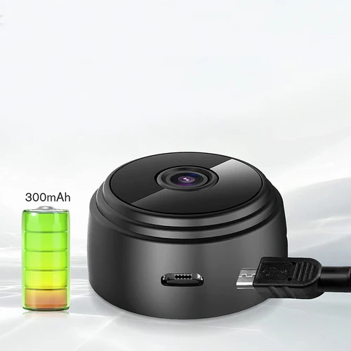 Mini Cámara Espía HD WiFi – Seguridad Invisible, Control Total x3 Unidades