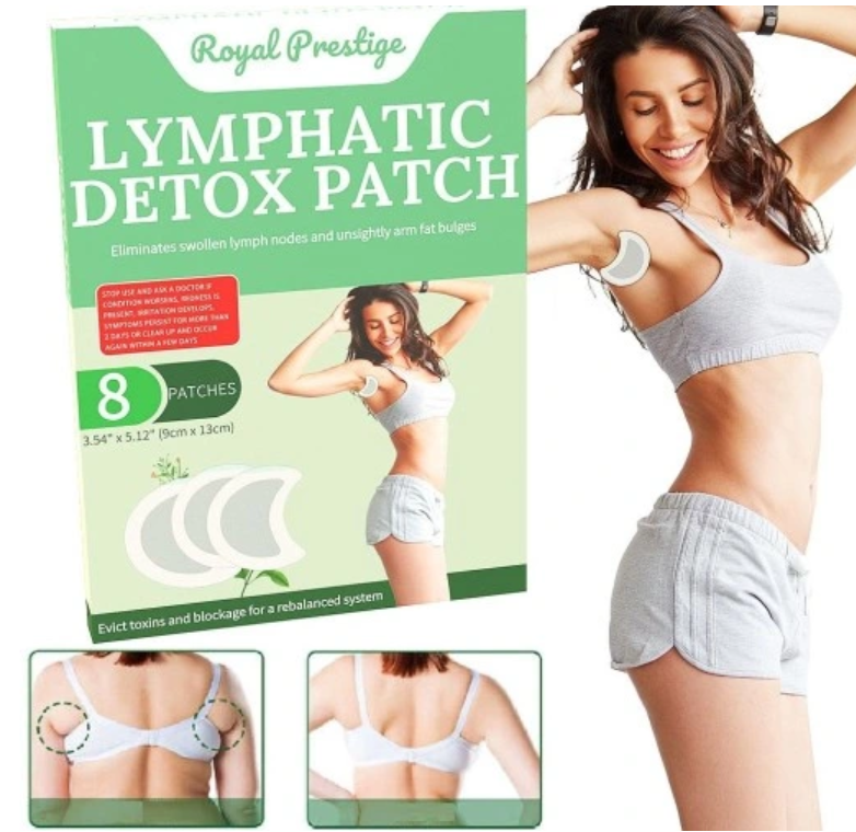 "Parches Detox Linfáticos (8u) — Limpieza Natural nocturna”