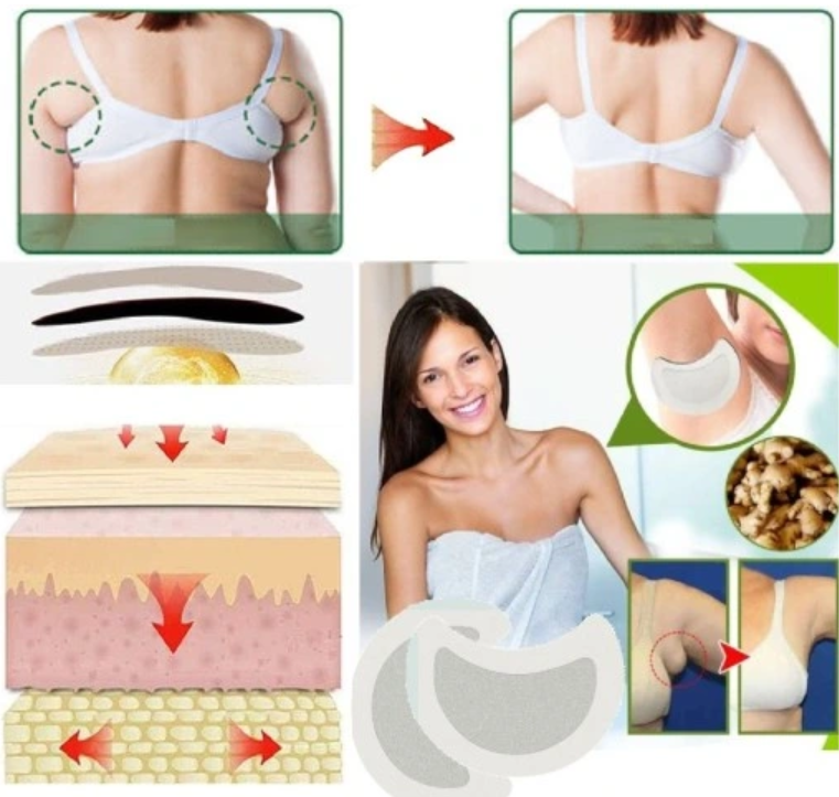 "Parches Detox Linfáticos (8u) — Limpieza Natural nocturna”