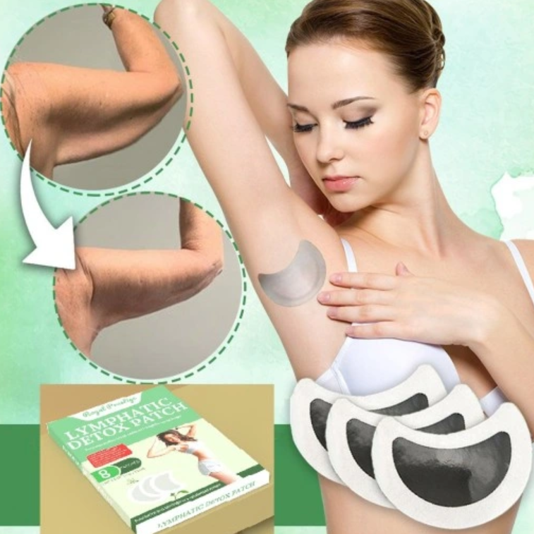 "Parches Detox Linfáticos (8u) — Limpieza Natural nocturna”