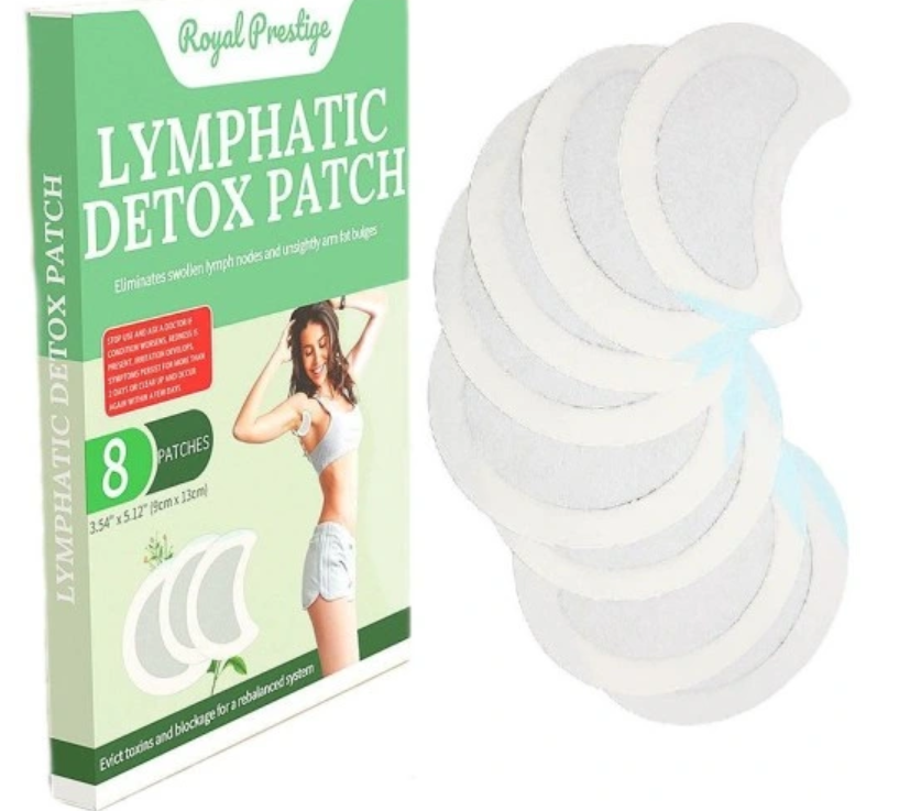 "Parches Detox Linfáticos (8u) — Limpieza Natural nocturna”