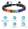 “Pulsera Energía Vital 7 Chakras – Equilibrio y Estilo en tu Día”