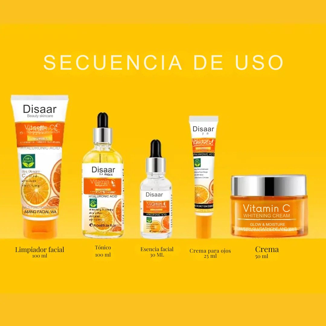 Set Completo Skin Care Vitamina C