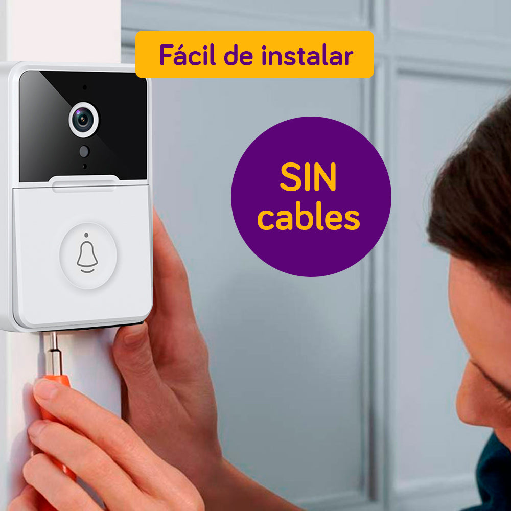 SmartDoor Cam™ – El timbre inteligente que protege tu hogar